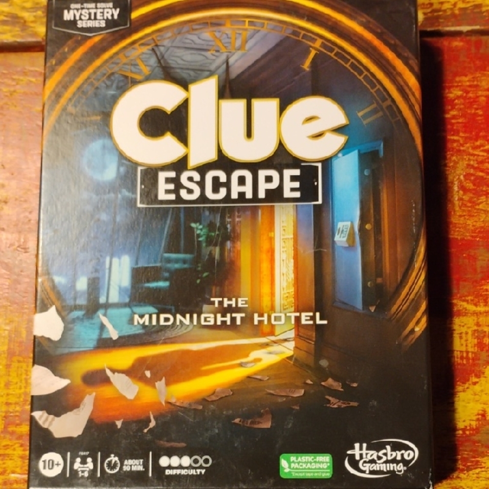 Clue Escape: The Midnight Hotel Board Game
